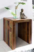 Beistelltisch in Braun - 40x45x55 (LxBxH)