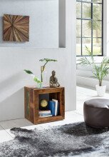 Beistelltisch in Braun - 35x45x45 (LxBxH)