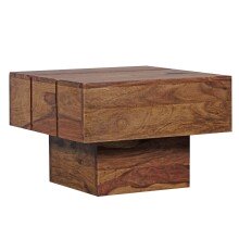 Beistelltisch in Braun - 44x44x30 (LxBxH)