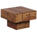 Beistelltisch in Braun - 44x44x30 (LxBxH)
