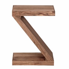 Beistelltisch in Braun aus Akazie - 30x44x59cm (LxBxH)