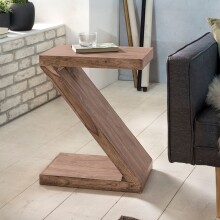 Beistelltisch in Braun aus Akazie - 30x44x59cm (LxBxH)