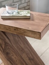 Beistelltisch in Braun aus Akazie - 30x44x59cm (LxBxH)