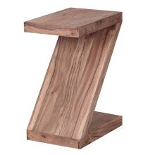 Beistelltisch in Braun aus Akazie - 30x44x59cm (LxBxH)