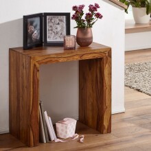 Beistelltisch in Braun - 36x60x60 (LxBxH)