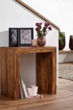 Beistelltisch in Braun - 36x60x60 (LxBxH)