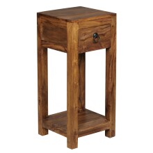Beistelltisch in Braun - 30x30x68 (LxBxH)