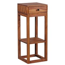 Beistelltisch in Braun - 35x35x90cm (LxBxH)