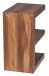 Beistelltisch in Braun aus Sheesham - 30x45x60cm (LxBxH)