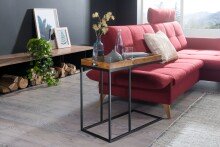 Beistelltisch in Braun - 34x70x65 (LxBxH)