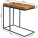 Beistelltisch in Braun - 34x70x65 (LxBxH)