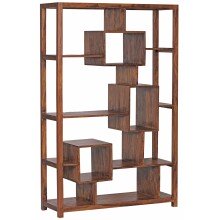 Bücherregal in Braun - 115x40x180 (LxBxH)