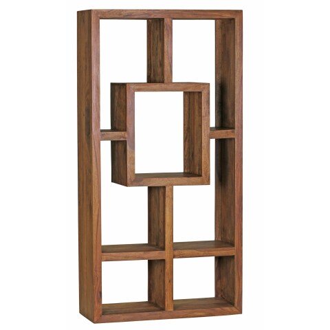 Bücherregal in Braun - 90x35x180 (LxBxH)