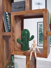 Bücherregal in Braun - 90x35x180 (LxBxH)