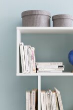 Bücherregal in Weiß - 70x24x191cm (LxBxH)