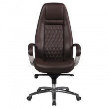 Bürostuhl in Braun aus Echtes Leder - 70x68x130cm...