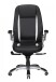 Bürostuhl in Schwarz - 58x72x128cm (LxBxH)