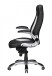 Bürostuhl in Schwarz - 58x72x128cm (LxBxH)