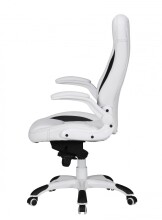 Bürostuhl in Weiß - 72x58x128cm (LxBxH)