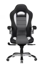 Bürostuhl in Schwarz - 55x65x126cm (LxBxH)