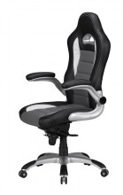 Bürostuhl in Schwarz - 55x65x126cm (LxBxH)