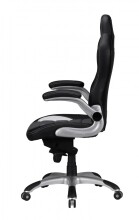 Bürostuhl in Schwarz - 55x65x126cm (LxBxH)