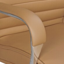 Bürostuhl in Beige - 61x60x126cm (LxBxH)