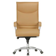 Bürostuhl in Beige - 61x60x126cm (LxBxH)