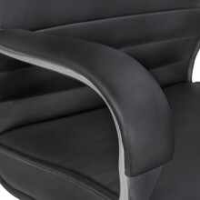 Bürostuhl in Schwarz - 60x61x126cm (LxBxH)