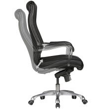 Bürostuhl in Schwarz - 60x61x126cm (LxBxH)