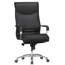 Bürostuhl in Schwarz - 60x61x126cm (LxBxH)