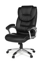 Bürostuhl in Schwarz - 67x60x122cm (LxBxH)