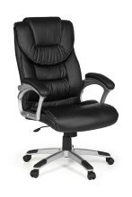 Bürostuhl in Schwarz - 67x60x122cm (LxBxH)