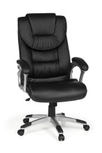 Bürostuhl in Schwarz - 67x60x122cm (LxBxH)