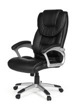 Bürostuhl in Schwarz - 67x60x122cm (LxBxH)