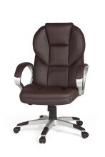Bürostuhl in Braun - 63x57x115cm (LxBxH)