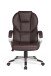 Bürostuhl in Braun - 63x57x115cm (LxBxH)