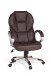 Bürostuhl in Braun - 63x57x115cm (LxBxH)
