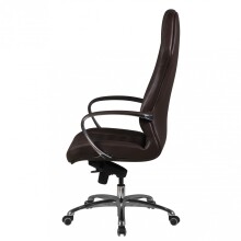 Bürostuhl in Braun aus Echtes Leder - 70x67x136cm (LxBxH)