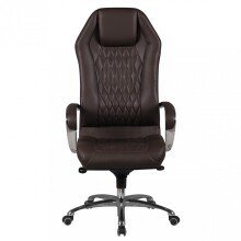 Bürostuhl in Braun aus Echtes Leder - 70x67x136cm...
