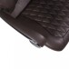 Bürostuhl in Braun aus Echtes Leder - 70x67x136cm (LxBxH)