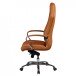 Bürostuhl in Braun aus Echtes Leder - 70x67x136cm (LxBxH)