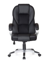 Bürostuhl in Schwarz - 57x63x119cm (LxBxH)