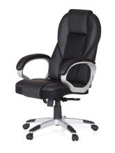 Bürostuhl in Schwarz - 57x63x119cm (LxBxH)