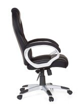 Bürostuhl in Schwarz - 57x63x119cm (LxBxH)