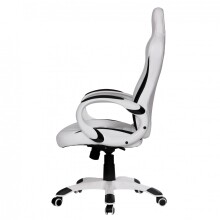 Bürostuhl in Weiß - 67x66x131cm (LxBxH)