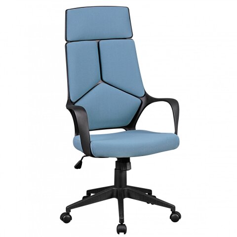 Bürostuhl in Blau aus Stoff - 70x63x129cm (LxBxH), 144,95 €