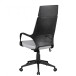 Bürostuhl in Grau aus Stoff - 70x63x129cm (LxBxH)