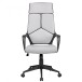 Bürostuhl in Grau aus Stoff - 70x63x129cm (LxBxH)