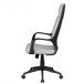 Bürostuhl in Grau aus Stoff - 70x63x129cm (LxBxH)
